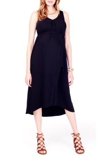 Women's Ingrid & Isabel High/low Maternity Dress - Black