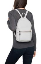 Frye Lena Lambskin Leather Backpack - White