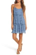 Women's Thml Tiered Chambray Dress - Blue