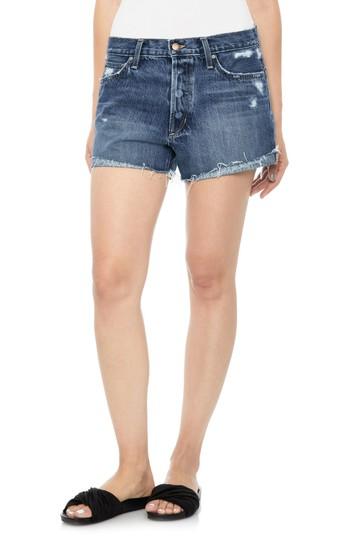 Women's Joe's Lover Baggy Cutoff Denim Shorts - Blue
