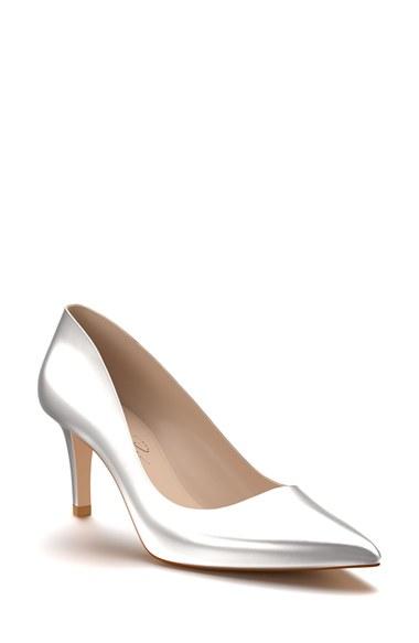 Women's Shoes Of Prey Pointy Toe Pump .5 B - Metallic