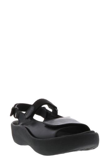 Women's Wolky Jewel Sport Sandal -7.5us / 38eu - Black
