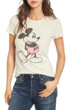 Women's Junk Food Mickey Mouse Tee - Ivory