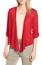 Women's Nic+zoe Take Comfort Four-way Convertible Cardigan - Red