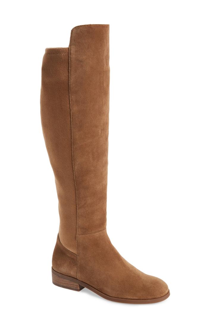 Women's Sole Society Calypso Over The Knee Boot .5 M - Beige