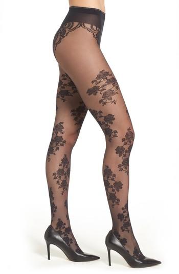 Women's Oroblu Stephany Tights - Black
