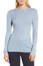 Women's Lewit Italian Merino Wool Sweater - Blue