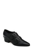 Women's Splendid Carla Buckle Bootie .5 M - Black