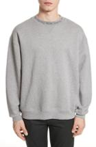 Men's Acne Studios Flogo Oversize Cotton Sweatshirt