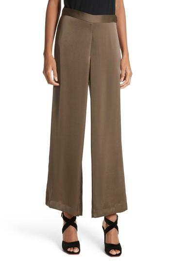Women's Rachel Comey Cleric Satin Wide Leg Pants