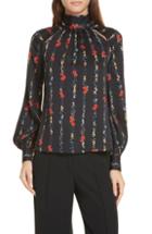 Women's Milly Simona Blouse - Black