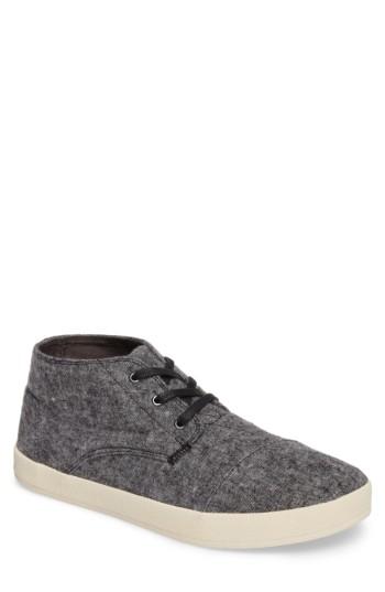 Men's Toms 'paseo Mid' Sneaker .5 M - Grey