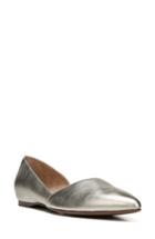 Women's Naturalizer Samantha Half D'orsay Flat .5 N - Metallic