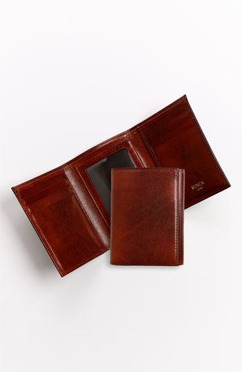 Men's Bosca 'old Leather' Trifold Wallet - Brown