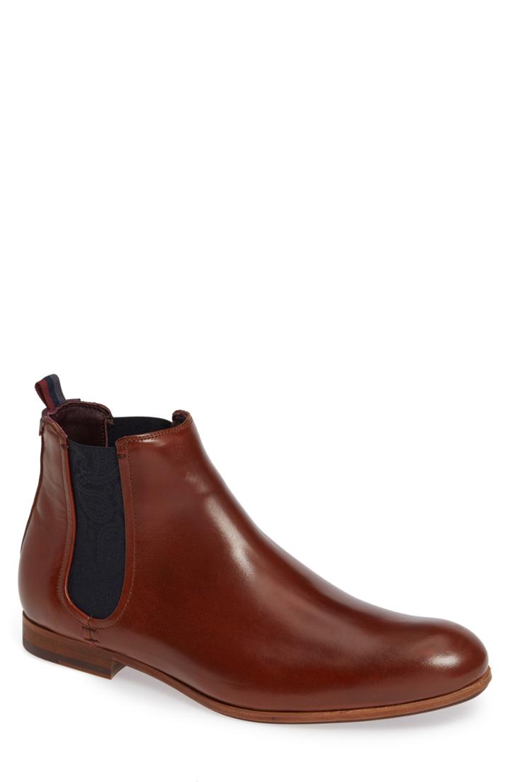 Men's Ted Baker London Whron Chelsea Boot .5 M - Beige