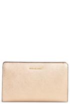 Michael Michael Kors Large Jet Set Convertible Clutch - Metallic