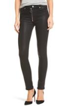 Women's Hudson Jeans Barbara High Waist Skinny Faux Leather Pants - Black