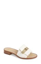 Women's 1901 Aldrich Slide Sandal M - White