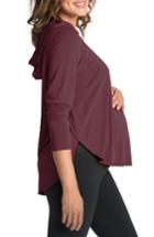 Women's Bun Maternity So Soft Maternity/nursing Hoodie - Red