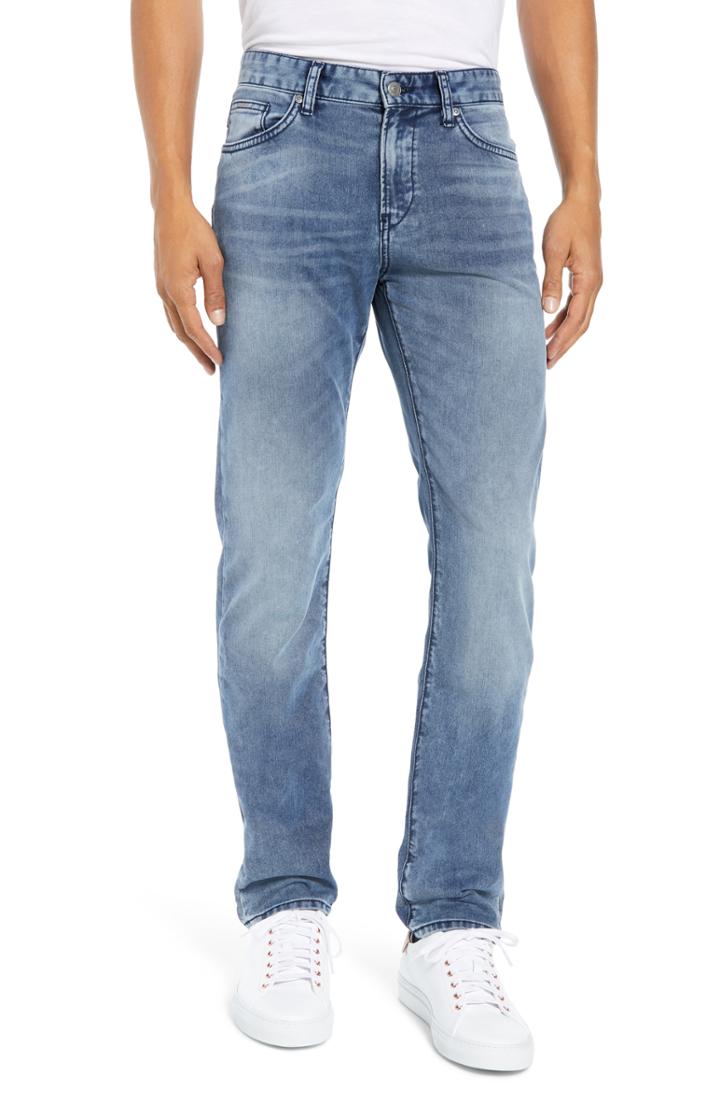 Men's Boss Delaware Slim Fit Stretch Denim Jeans X 34 - Blue