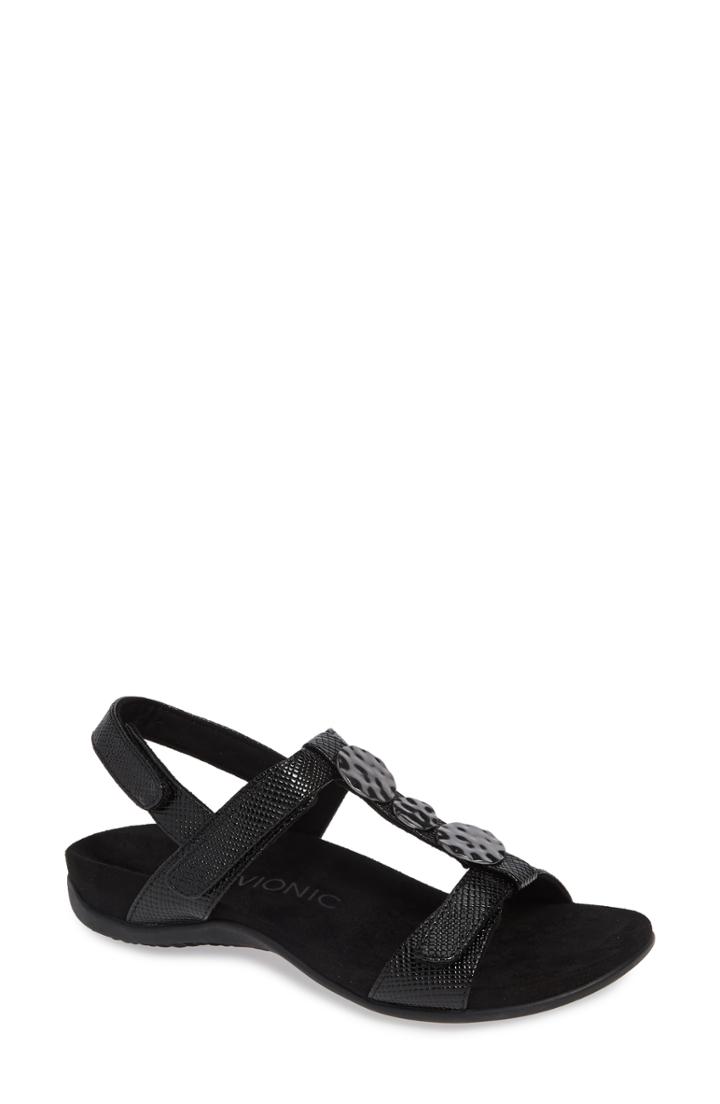 Women's Vionic Farra Orthaheel Sandal M - Black