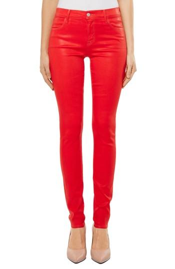 Women's J Brand Super Skinny Jeans - Orange