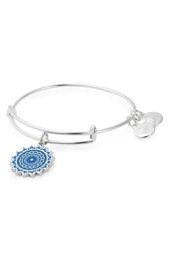 Women's Alex And Ani The Throat Chakra Adjustable Bracelet