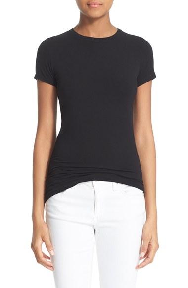 Women's Majestic Filatures Short Sleeve Crewneck Tee - Black