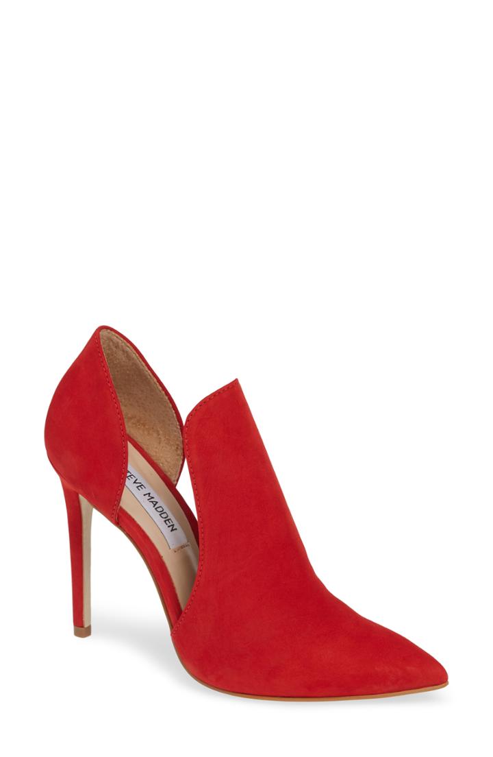 Women's Steve Madden Dolly Pump .5 M - Red