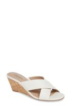 Women's Charles By Charles David Grady Slide Sandal .5 M - White