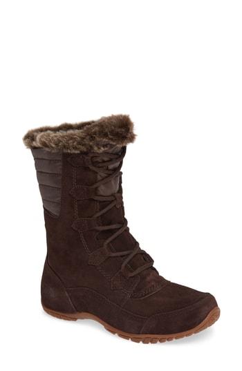 Women's The North Face Nuptse Purna Ii Waterproof Primaloft Silver Eco Insulated Winter Boot