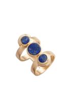 Women's Danielle Nicole Lapis Double Ring