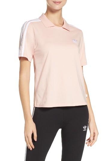 Women's Adidas Originals Polo - Pink