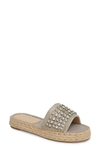 Women's Botkier Julie Slide Sandal .5 M - Metallic