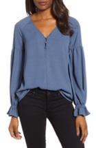 Women's 1.state Button Blouse - Blue