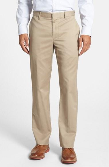 Men's Bonobos 'weekday Warriors' Non-iron Straight Leg Cotton Pants X 30 - Beige