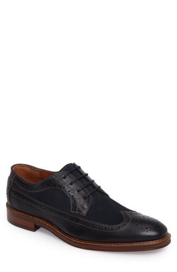 Men's Johnston & Murphy Warner Spectator Shoe .5 M - Blue