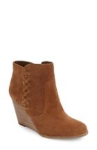 Women's Jessica Simpson Charee Wedge Bootie M - Brown