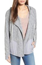Women's Caslon Contrast Pocket Hoodie - Blue
