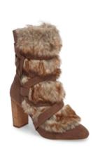 Women's Charles By Charles David Alberta Faux Fur Boot M - Beige