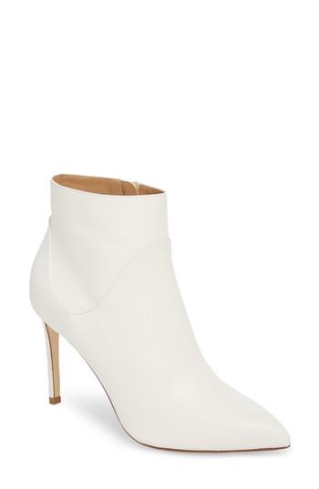 Women's Franceso Russo Pointy Toe Bootie Us / 36eu - White
