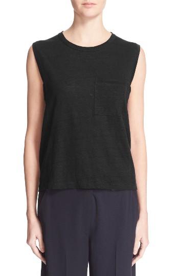 Women's A.l.c. Sean Linen Muscle Tee