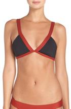 Women's L Space 'farrah' Colorblock Bikini Top