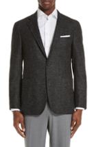 Men's Canali Classic Fit Wool Blend Blazer Us / 50 Eu R - Grey