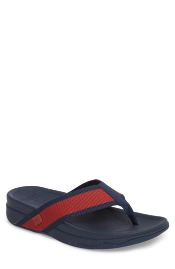 Men's Fitflop Surfer Flip Flop M - Red