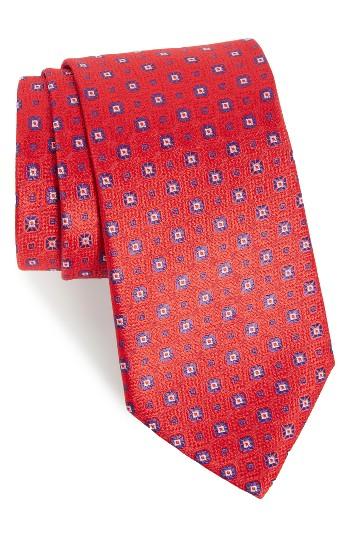 Men's Armani Collezioni Medallion Silk Jacquard Tie