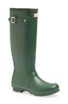 Women's Hunter Original Rain Boot, Size 5 M - Green