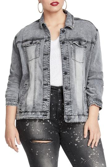 Women's Rachel Rachel Roy Oversize Denim Jacket