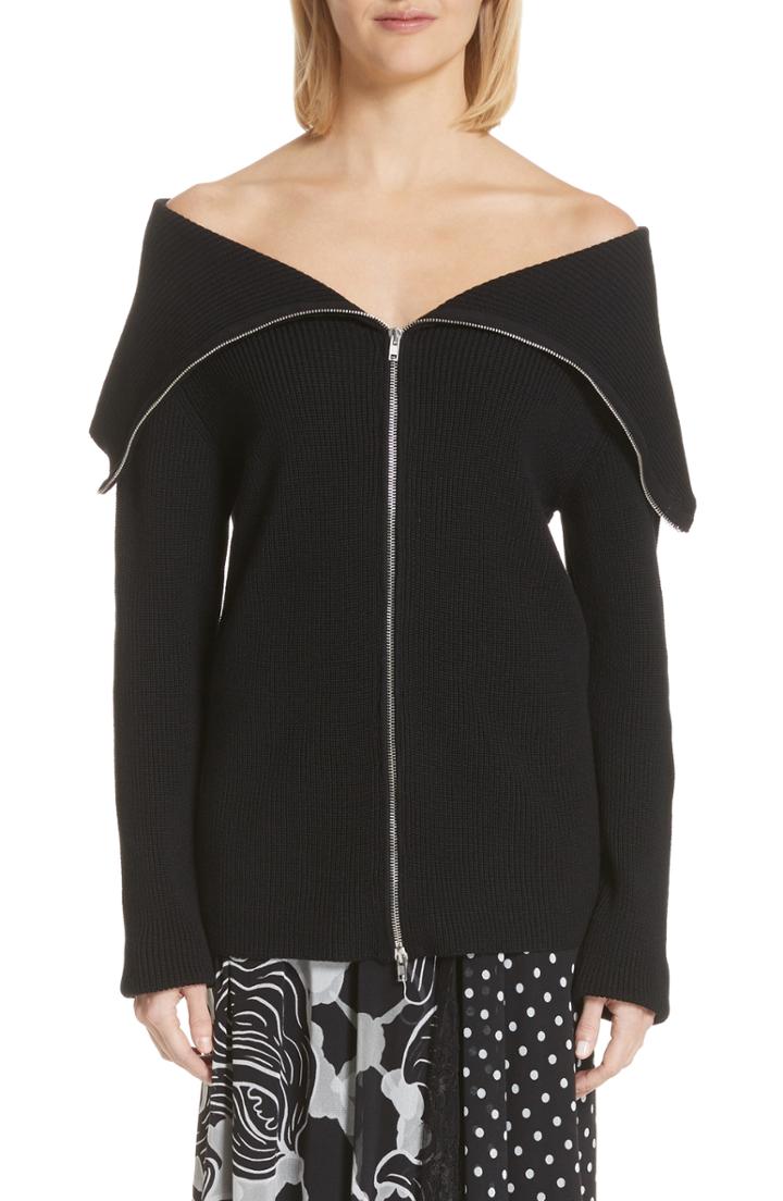 Women's J.crew Pocket Sweatshirt, Size - Blue