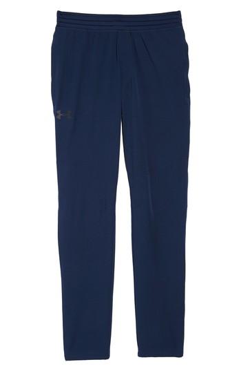 Men's Under Armour Fitted Woven Training Pants - Blue